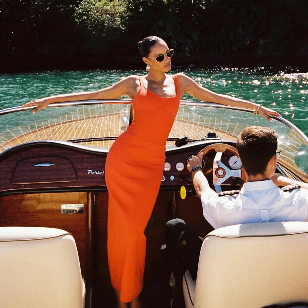 KOOKAI APRIL CORSET DRESS | RED